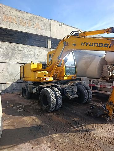 Экскаваторы: Экскаватор, Hyundai, Колесный — 4