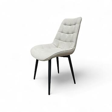 Stilske stolice: Tapacirana stolica – moderan dizajn sa proštepima - Sedište i naslon — 7