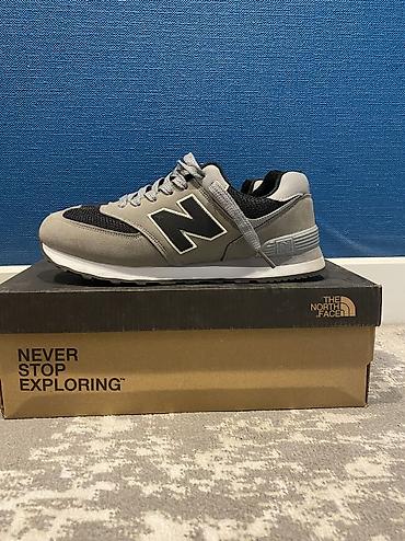 Мужские кроссовки, 41, New Balance, Новый, цвет - Серый, Самовывоз