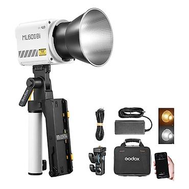Godox ML60II Bi – portativ bicolor LED işıq - Güc: 60W LED, yüksək