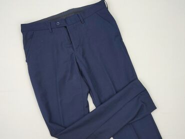 spodnie woskowane brązowe reserved: Men's trousers, M (EU 38), condition - Very good