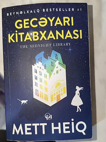 Bədii ədəbiyyat: Gecəyarı Kitabxanası – Matt Heiq (The Midnight Library) - Dil — 1