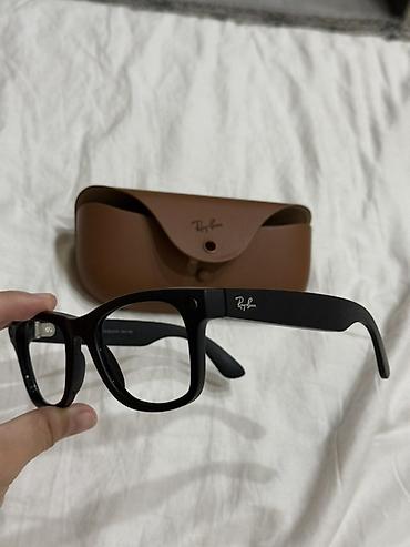 wr очки: Очки Ray‑Ban | Meta (умные очки) - Модель в классическом — 1