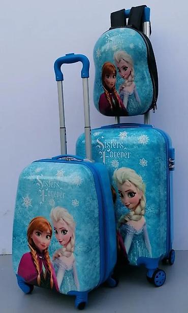 ca deca: Trod elni set kofera i ranac sa motivom “Sisters Forever” (Frozen) - — 2
