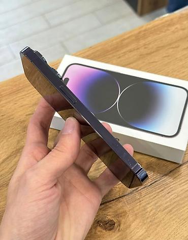 iphone x azerbaycan: IPhone 14 Pro, 256 GB, Deep Purple, Zəmanət, Simsiz şarj, Face ID — 2