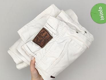 white jeans: Jeansy damskie, rozmiar L — 6