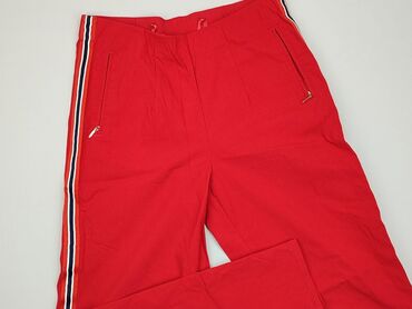bluzki do czerwonych spodni: Spodnie materiałowe, S, stan - Bardzo dobry