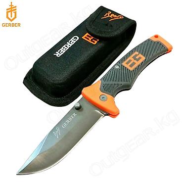 нож штык: 🟠 Нож Gerber Bear Grylls Scout с чехлом (без серрейтора) 🟠 ⠀ — 2