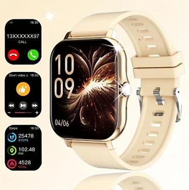 agilli saat: Yeni, Smart saat, Smart, Sensor ekran, rəng - Qızılı — 1