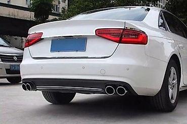 S4 DIFUZOR ZA ZADNJI S-LINE BRANIK AUDI A4 B8.5 | S4 Difuzor spojler