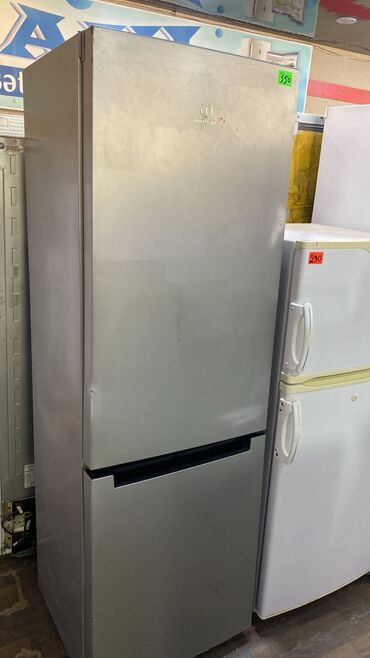 soyducu dondurma: 2 двери Indesit Холодильник Продажа, цвет - Серебристый