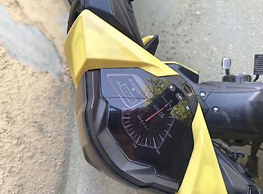 elektrik skuterlər: Moped/scooter – sarı-qara rəngli şəhər modeli Texniki xüsusiyyətlər — 8
