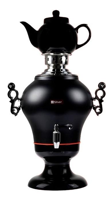 Все для дома и сада: №: 5061 Məhsulun adı: Samovar Silver SL-0045 (qara) - KK_mpn_000839 — 1