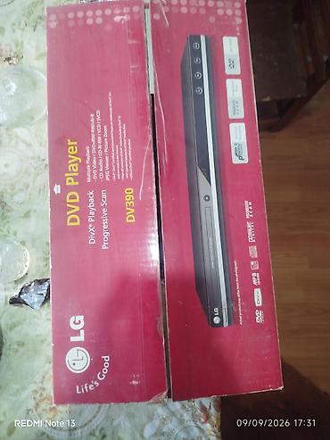 DVD плееры: LG DVD Player DV390 Xüsusiyyətlər: - DivX Playback: DivX formatlı — 2