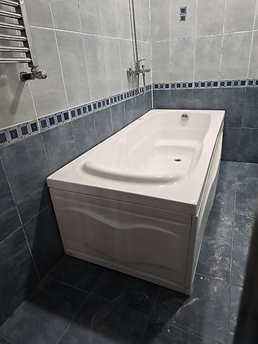 hamam kalonkası: Akril vanna – düzbucaqlı model - Material: yüksək keyfiyyətli akril — 3