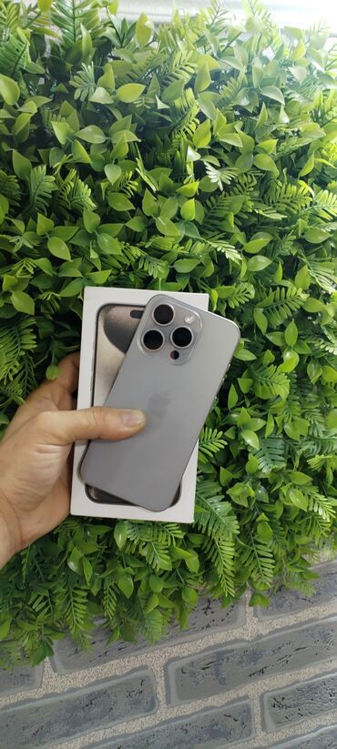 i̇phone mini: IPhone 15 Pro, 128 GB, Natural Titanium, Face ID