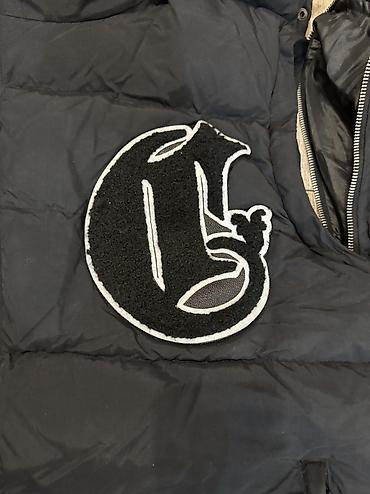 lining s: Пуховик, Короткая модель, Китай, Стеганый, С капюшоном, Оверсайз, S — 3