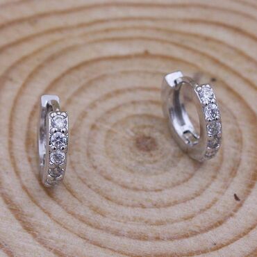 серьги и кольцо золотые с бриллиантом: Маленькие серьги -кольца, винтажные модные украшения для женщин