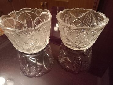 konfet qabi: Хрустальные вазочки