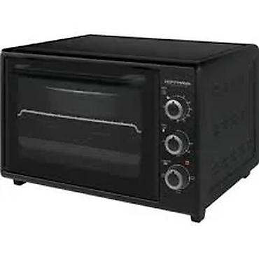 islənmis pec: Hoffmann F3700 Black Elektrik Soba – 37L, 1400W, Termostat və Taymer — 1