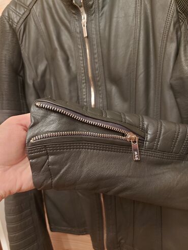 Kurtkalar: Kurtka, Dəri, Payız, XL — 10