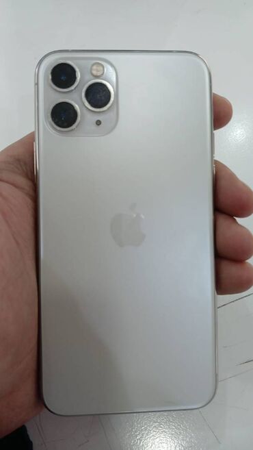 iphone 11 case: IPhone 11 Pro, 256 GB, Ağ, Barmaq izi, Face ID