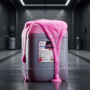 чехол на xs: Бесконтактный автошампунь ArctikLine “Color” Pink Foam, 20 кг — — 5