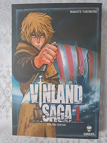 anime manga: **Vinland Saga manga dəsti – 1, 2, 3 və 4-cü cildlər** Makoto — 2