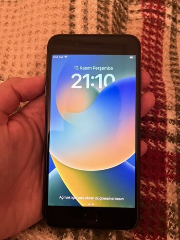 Apple iPhone: IPhone 8 Plus, 64 GB, Qara, Barmaq izi — 5