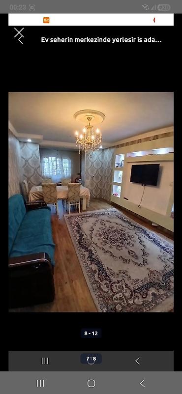 kirayə ev xutor: Seherin merkezinde 3 otagli ev kiraye verlir evde 1 xanim qalir 2 — 1