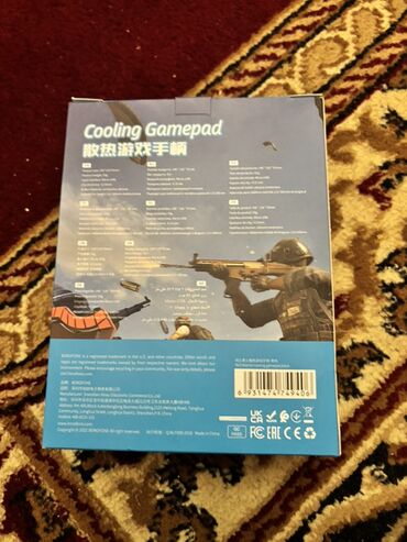 Telefon üçün gamepadlar, triggerlər: BOROFONE BG3 Cooling Gamepad – mobil oyun üçün soyuduculu qrif — 4