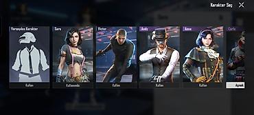PUBG Mobile hesabı – nadir personajlar və yüksəldilmiş laboratoriya