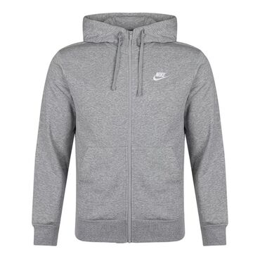 толстовка амор: Мужская толстовка, L (EU 40), Nike, Новый, цвет - Серый, Платная доставка
