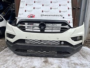 рекстон 2017: Бампер Ssangyong, Б/у, Оригинал — 1
