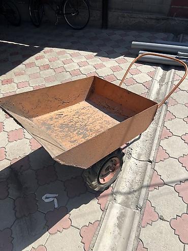 пакыршка: Бакча жана курулуш дөңгөлөк жана араба, Болот, Эки дөңгөлөктүү, Колдонулган, Чекене — 3