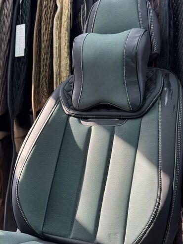 Чехлы и накидки на сиденья: Чехлы Экокожа, С подушкой, Новый, Бесплатная доставка, Самовывоз — 9