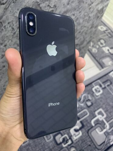 apple iphone xs max: IPhone Xs, 64 ГБ, Черный, Чехол