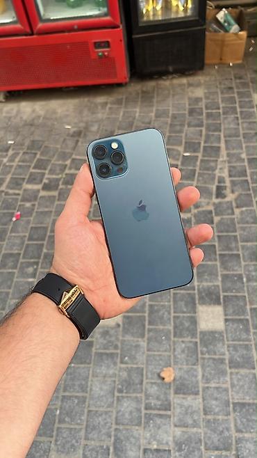 iphone 11 100$: IPhone 12 Pro, 256 GB, Pacific Blue, Zəmanət, Simsiz şarj, Sənədlərlə — 2