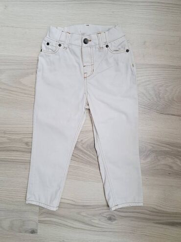 pantalone od veštačke kože: Cargo trousers, 92, color - Beige