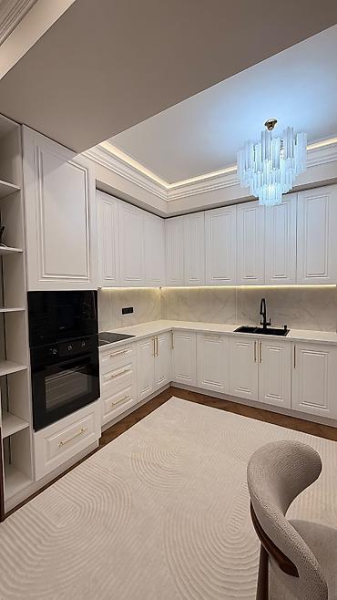 ваена антоновка дом: 3 комнаты, 89 м², Асанбай мкр Элитка, 6 этаж, Дизайнерский ремонт — 6