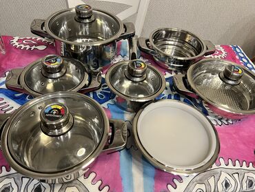 Наборы посуды для готовки: Цвет - Серый, Aepenhoff