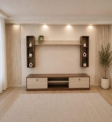 Ev və bağ: Tv stend. Yenidir istifadə edilməyib. Ölcü 2m. qiymet — 1