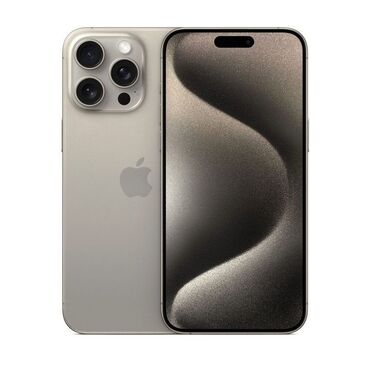 Apple iPhone: IPhone 16 Pro Max, 256 GB, Natural Titanium, Sənədlərlə