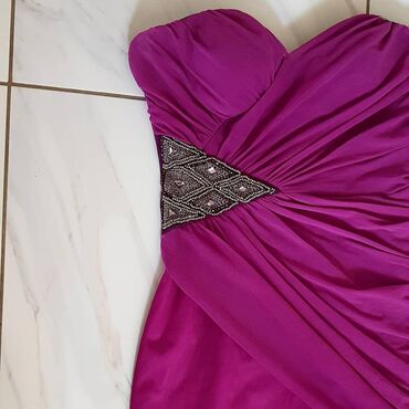 tirkizne haljine: L (EU 40), color - Purple, Other style, Without sleeves