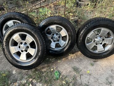 шины на джип: Дөңгөлөктөр монтажда 265 / 65 / R 17, Кыш, Колдонулган, Комплект, Жол тандабастар (АТ/МТ), Куйма, тешиктери - 6