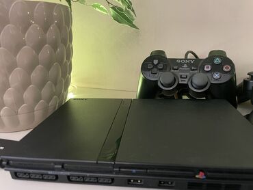 playstatin 2: Playstation 2 Slim HDMI 500GB + 215 oyun İdeal vəziyyətdədi. Yaddaşda