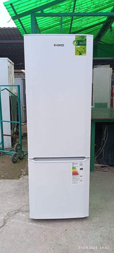 магниты для холодильника: Холодильник Beko, Б/у, Двухкамерный, De frost (капельный), 55 * 160 * 55