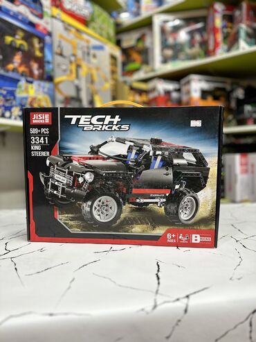 Игрушки: Лего техника - супер конструктор, машинки на болтах, есть с пультом — 17