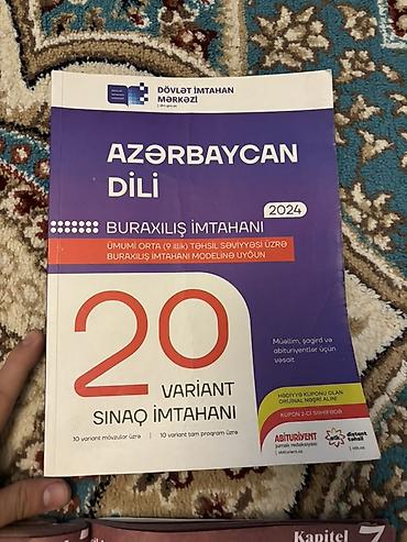 dvd disk satışı: Məhsul: “Azərbaycan dili – Buraxılış imtahanı 2024: 20 variant sınaq — 1