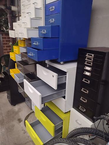 Ostali alati i mašine: Metalni fiokar/ ormarići sa fiokama - Dimenzije visina 66,5 cm — 10